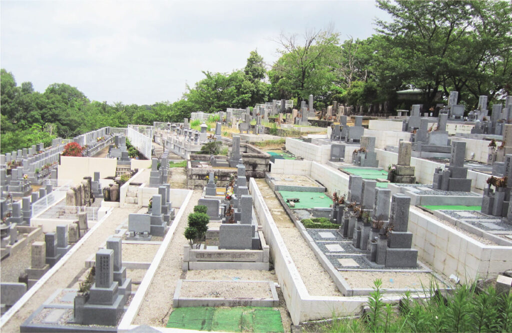 家族用区画墓地